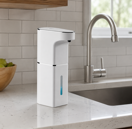 Dispensador automático de jabón