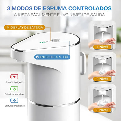 Dispensador automático de jabón